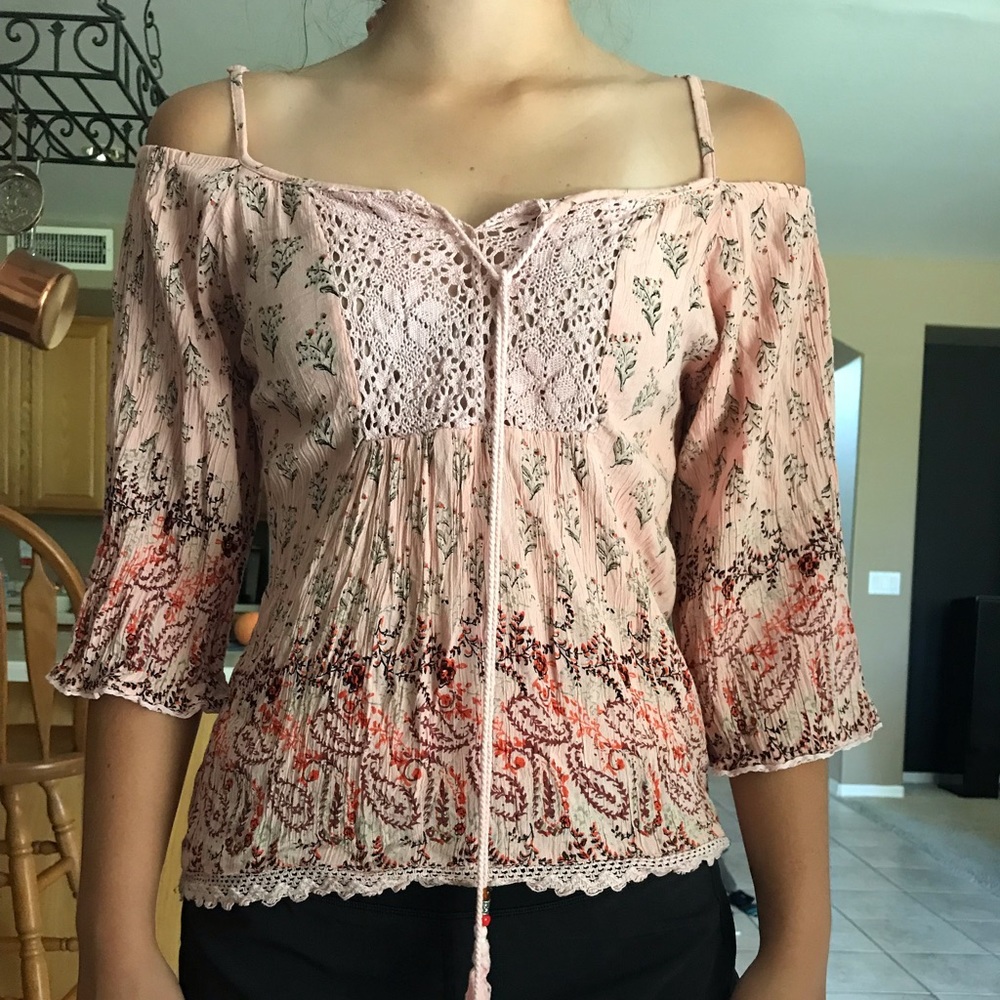 off the shoulder top